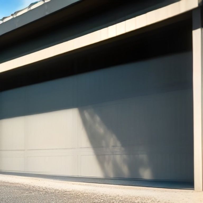 Paul Stewart Garage Door's Repairs Inc — professional Garage Door Repair in Santa Clarita, our branded team and work van — Garage Door Repair near me
